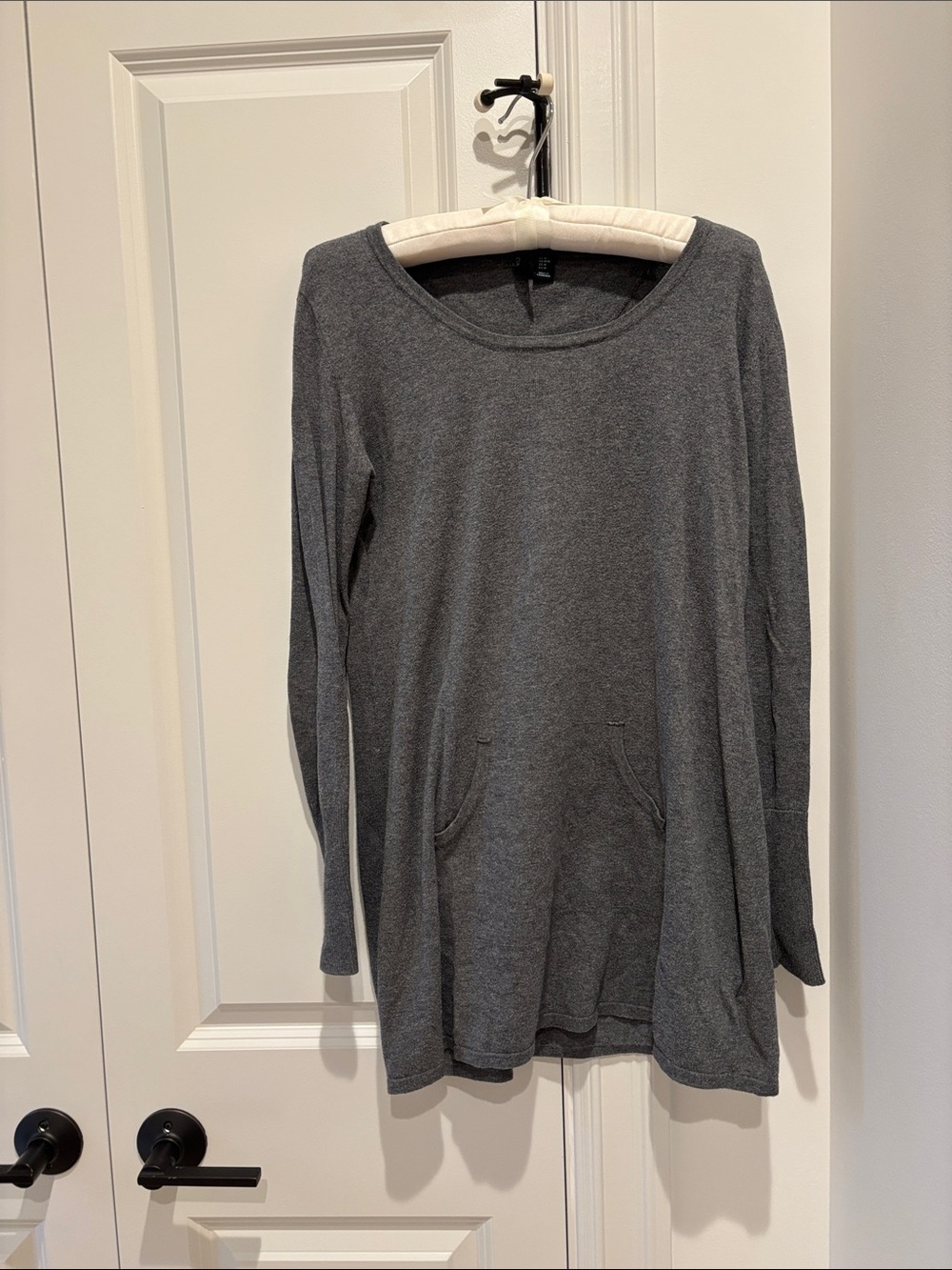 Cynthia Rowley Heather Gray Pullover Top